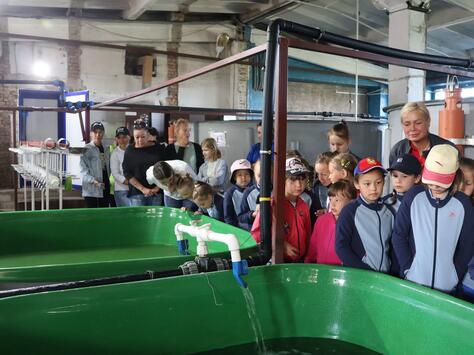 Экскурсии для школьников на Белоярский рыбоводный завод