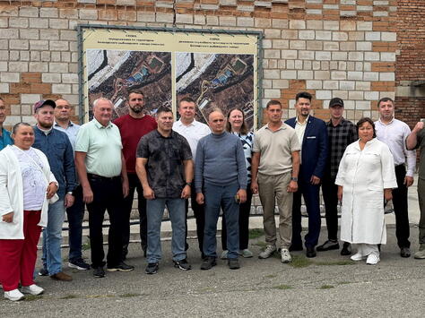 Посещение Белоярского рыбоводного завода участниками СВО