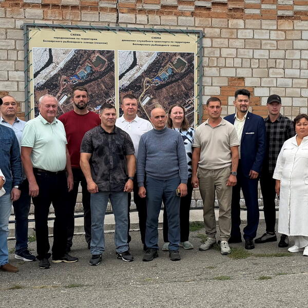 Посещение Белоярского рыбоводного завода участниками СВО