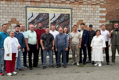 Посещение Белоярского рыбоводного завода участниками СВО